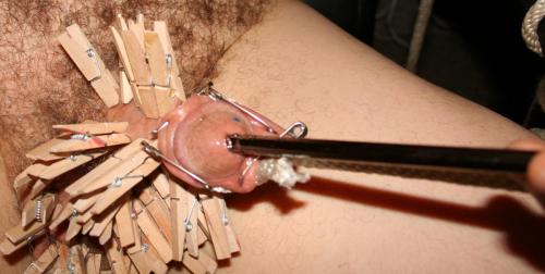 Step 5 - start pushing in the rod