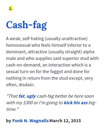 Cash-fag