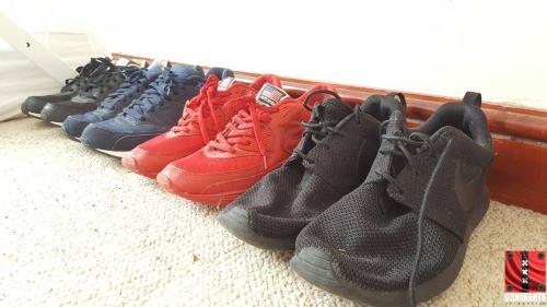 TRAINERS FOR SALE, FILLED WITH GODS SWEAT