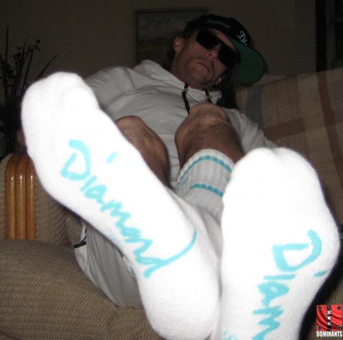 RoqGod socks Diamond white 161221 b