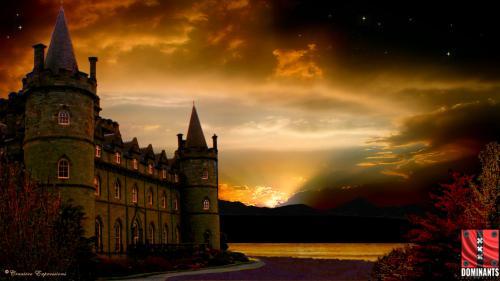 Castle Sunset January