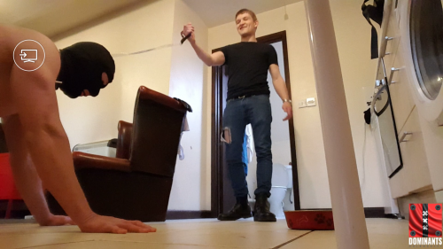 Fagdog being trained by GOD