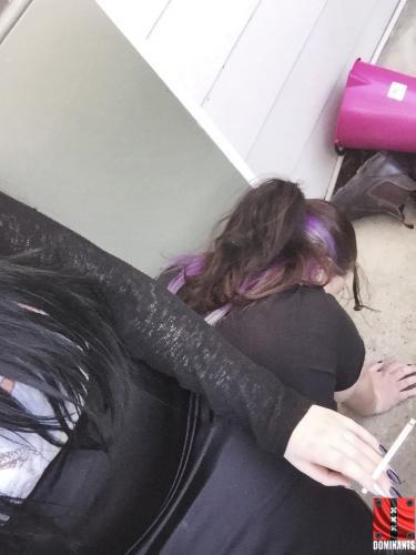 I love having a cigarette whilst sitting on my little slut.