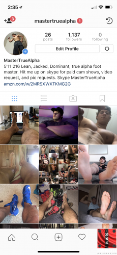 TrueAlpha's Instagram