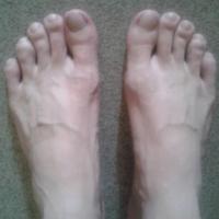 straight foot dom